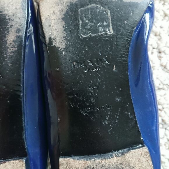 PRADA Patent Leather Flats & Oxfords flats size 37 - Picture 6 of 9